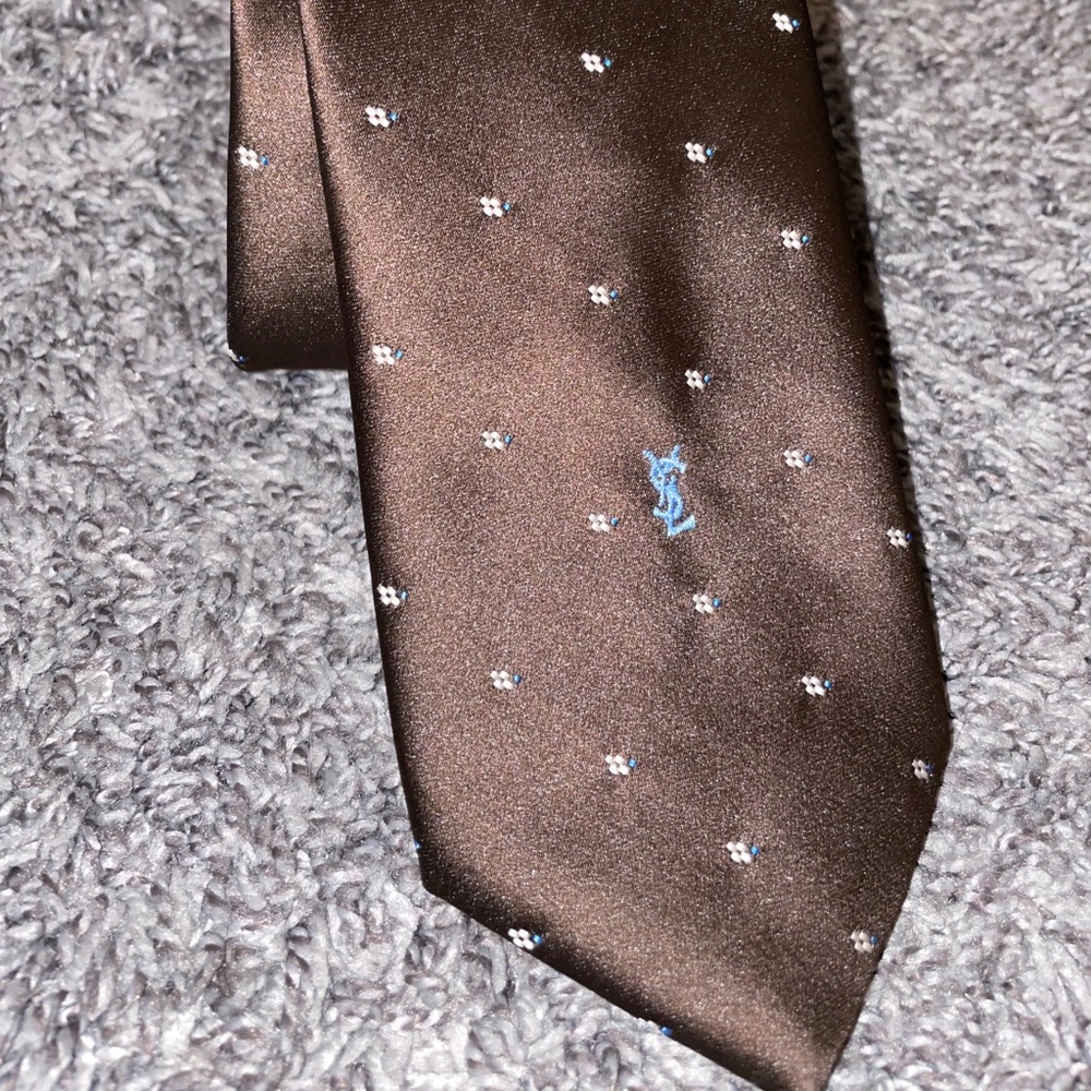 Yves Saint Laurent YSL tie - Picture 3 of 3